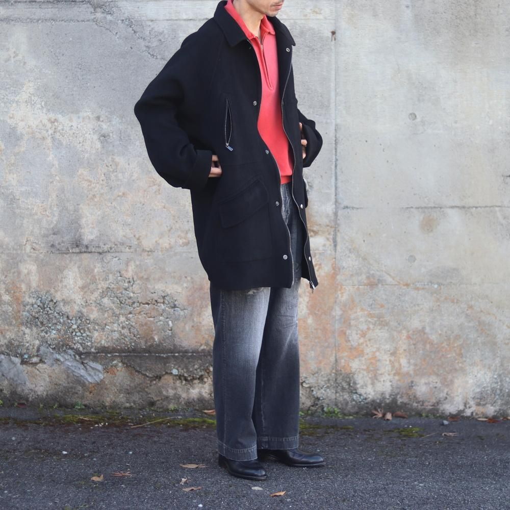 ジャケット・アウター barbell object / work robe(BLACK) 25ss barbell object - work robe | COELACANTH バーベルオブジェクト 正規