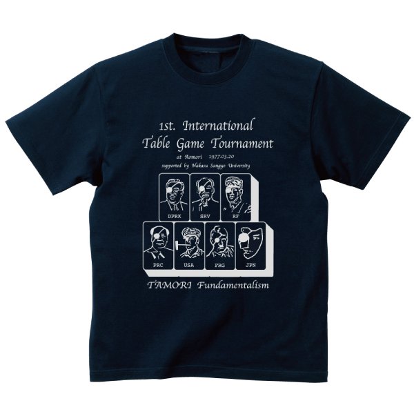 四カ国親善麻雀 Tシャツ | SAKAKIオフィシャル通販サイト