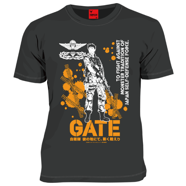 伊丹耀司Tシャツ -GATE 自衛隊 彼の地にて、斯く戦えり
