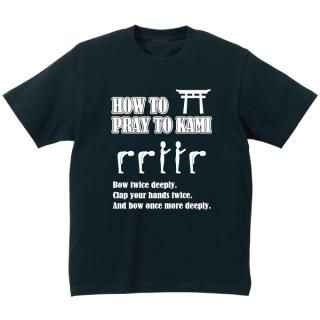 無垢の祈り オリジナルグッズ(洋服) 今昔 ( KON-JAKU ) [ 狐祈願の社 ] プリント 刺繍 Tシャツ KJ-26002