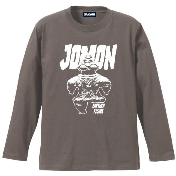 土偶（遮光器土偶）長袖Tシャツ | SAKAKIオフィシャル通販サイト