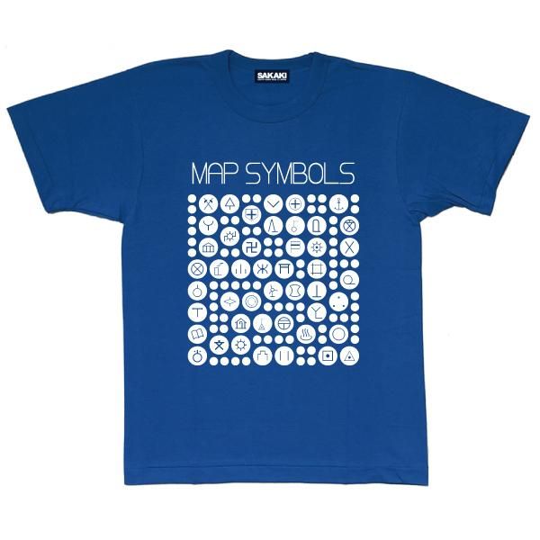 地図記号 国産tシャツ Sakakiオフィシャル通販サイト