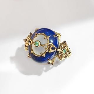 (本日価格)石垣順子 je stella リング ジュステラJe•Stella石垣順子K18PGローズドフランスダイヤリング