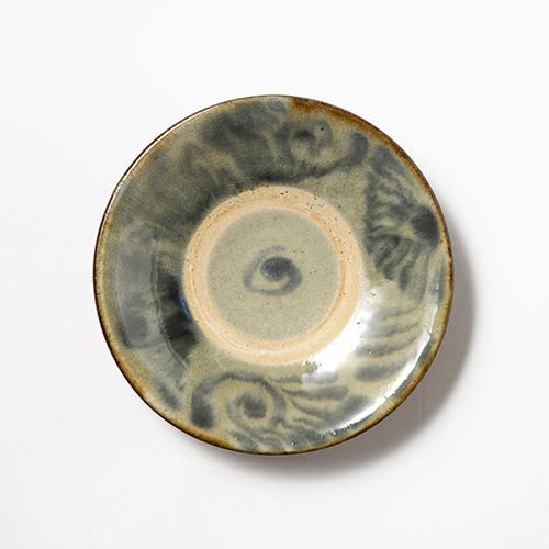 7寸リム皿-花鳥風月、花籠- | higuchimaki store