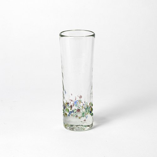 琉球ガラス glass32 スパークリンググラス カレット - やちむん・琉球 