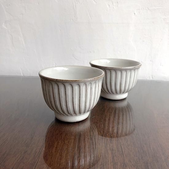 やちむん 工房o-gusuya わら灰釉しのぎ汲み出し - やちむん