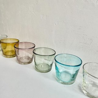琉球ガラス ガラス工房清天 ノーマルグラス小（6色）