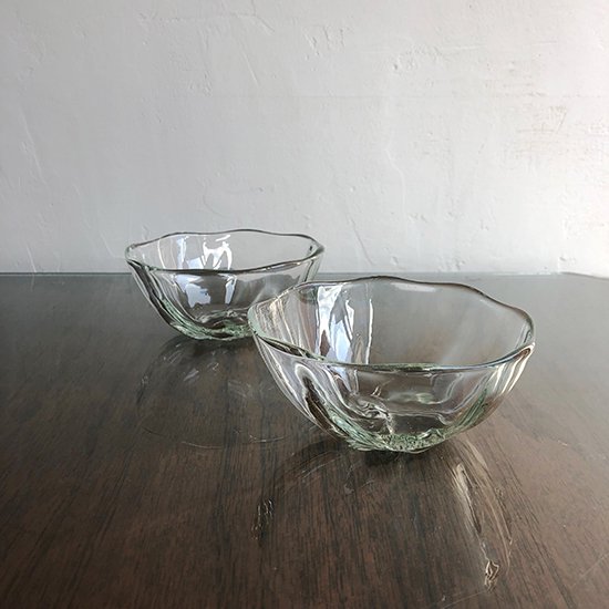琉球ガラス glass32 うず小鉢（クリア） - やちむん・琉球ガラスなどの ...