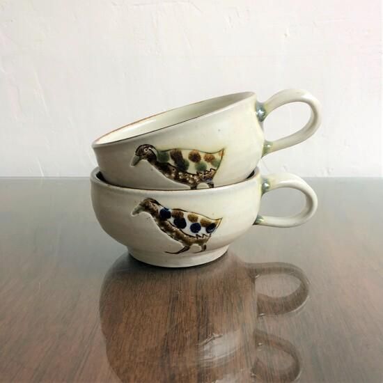 やちむん やちむん工房 mug スープカップ（ヤンバルクイナ