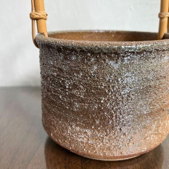 沖縄　陶芸　氷入れ やちむん 陶眞窯 アイスペール 氷入れ イッチン Yachimun Ice