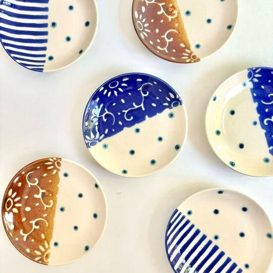 やちむん 高江洲陶磁器 4寸皿（3種） - やちむん・琉球ガラスなどの