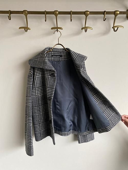 10/25「nicholson & nicholson」ショールカラーハーフコート