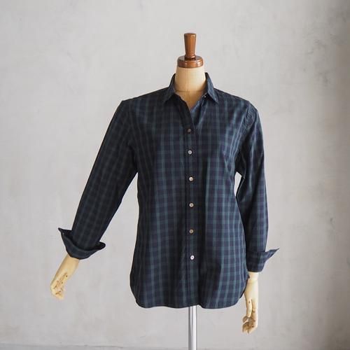 Hand Room Women Sタータンチェック レギュラーカラーシャツ Daja オンラインストア