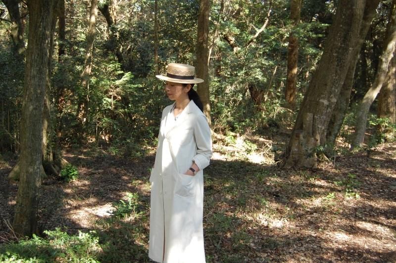 HAND ROOM WOMENSコットンポプリン ショップコート - Daja HAND ROOM WOMENSコットンポプリン ショップコート - Daja