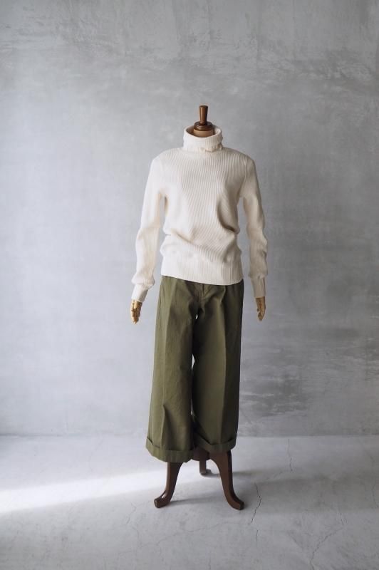 Nigel Cabourn WOMAN | タートルネックカットソー - Daja