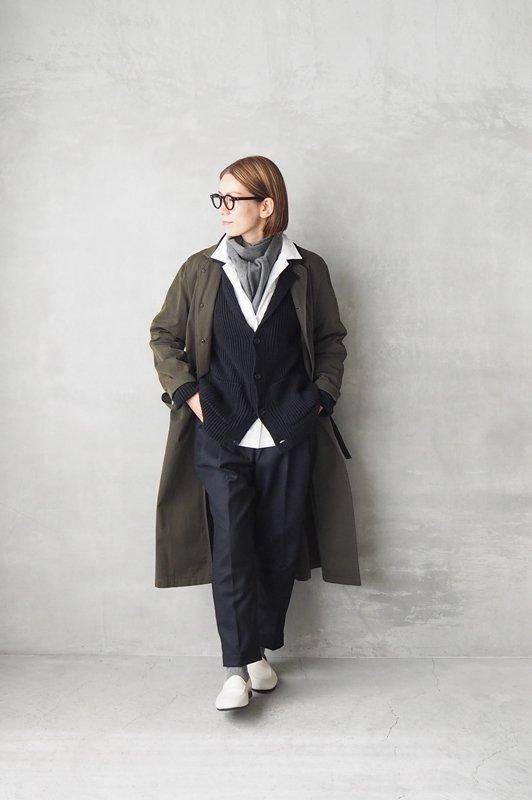 HAND ROOM WOMENS | コットンナイロンショップコート - Daja HAND ROOM WOMENS | コットンナイロンショップコート - Daja