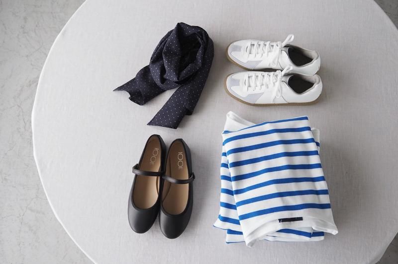 Le Minor ラッセル　ボーダー　カットソー　未使用　サイズ2 Le Minor | ラッセルボーダーカットソー (size 1 ・ size 2