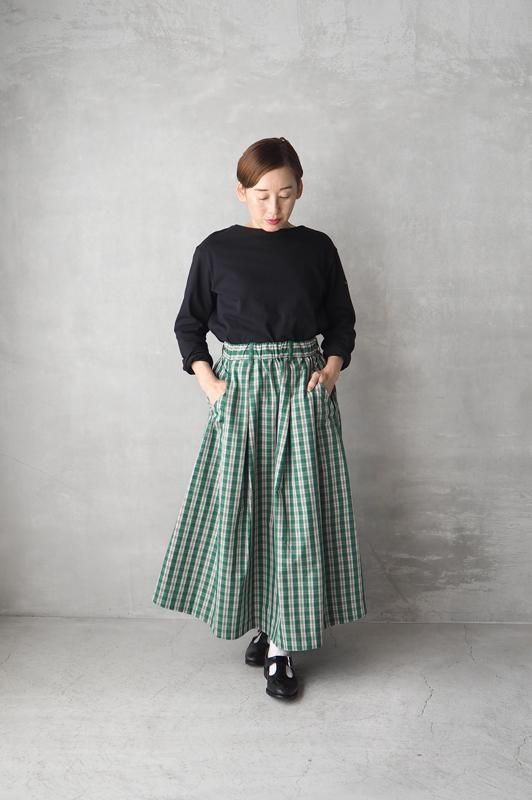 【美品】Le minor ボートネックフレアカットソー Le Minor（ルミノア）の「【Le minor/ルミノア】 ボートネック