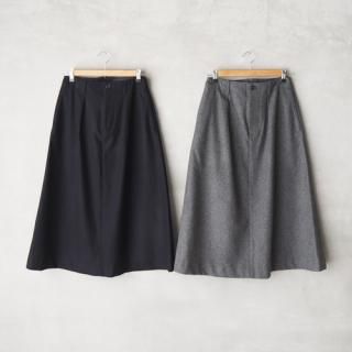 HAND ROOM WOMEN'S」リネンウール キルトスカート | Daja - スカート HAND ROOM WOMEN'S」リネンウール キルトスカート | Daja - スカート