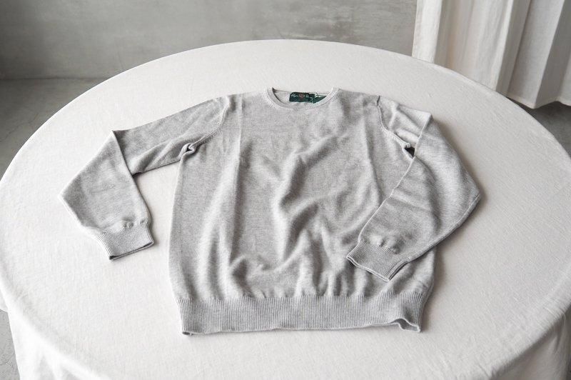 Alan Paine | コットンカシミヤ クルーネックニット - Daja Alan Paine | コットンカシミヤ クルーネックニット - Daja