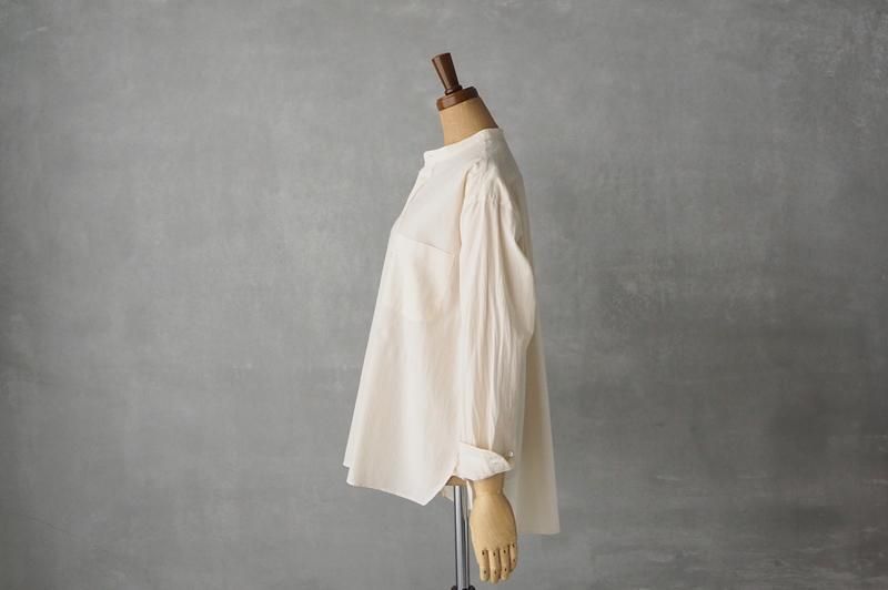 オーガニックコットンプルオーバーシャツ | HAND ROOM WOMENS
