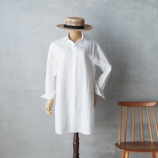 SOUTIENCOL<br>リネンシャツ<br>〈East London Off Tunic〉