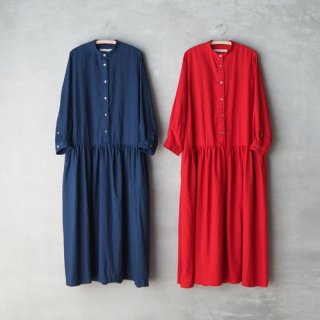 <img class='new_mark_img1' src='https://img.shop-pro.jp/img/new/icons27.gif' style='border:none;display:inline;margin:0px;padding:0px;width:auto;' />Tailor The Dress<br>リネン バンドカラーシャツドレス