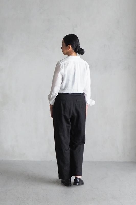 michel beaudouinタックパンツ〈Nobleシリーズ〉 - Daja