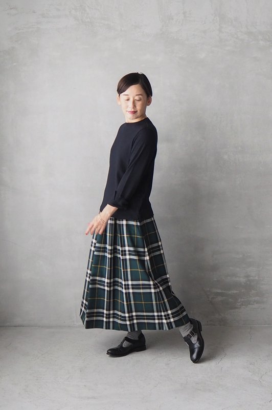 HAND ROOM WOMENS | ウールジャージー クルーネックカットソー - Daja オンラインストア