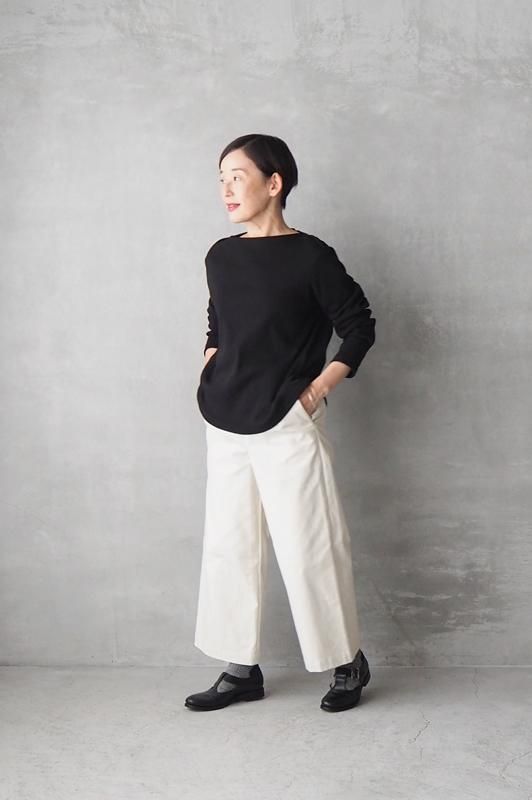 HAND ROOM WOMENS | バルキー ボートネックカットソー - Daja