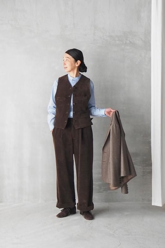 HAND ROOM WOMAN'S ノーカラージャケット ハンドルームウィメンズ