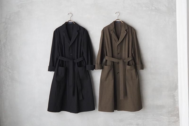 ウールコットンショップコート | HAND ROOM WOMENS - Daja