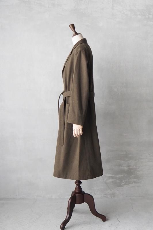 ウールコットンショップコート | HAND ROOM WOMENS - Daja