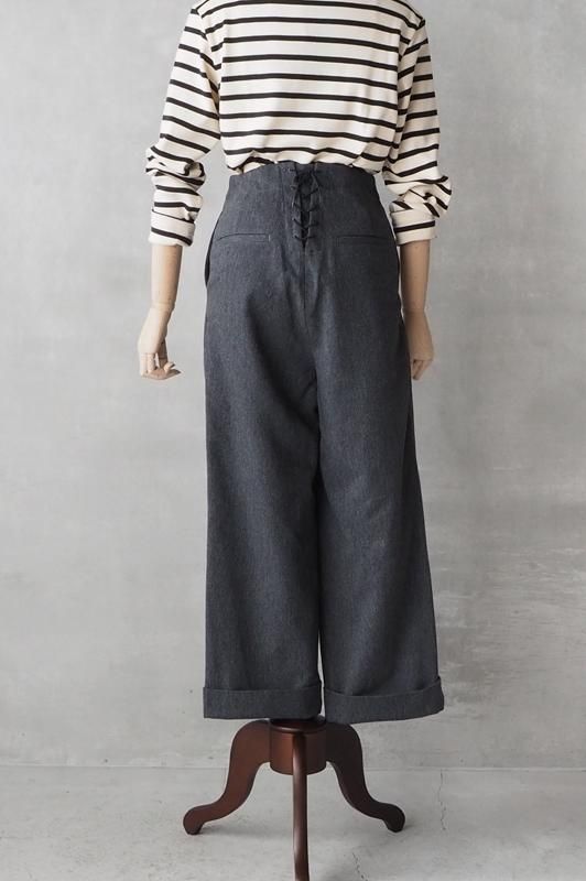 ウールコットン マリンパンツ | HAND ROOM WOMENS - Daja ウールコットン マリンパンツ | HAND ROOM WOMENS - Daja