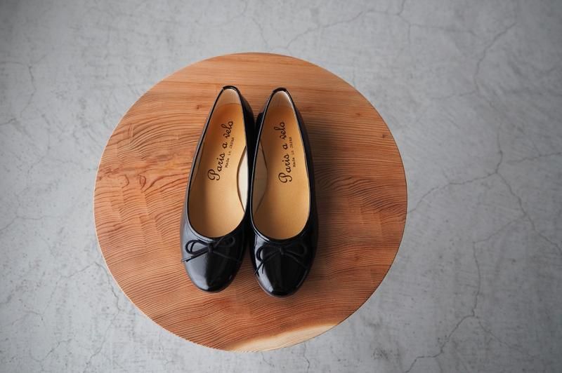 paris a velo | エナメルバレエシューズ - Daja オンラインストア