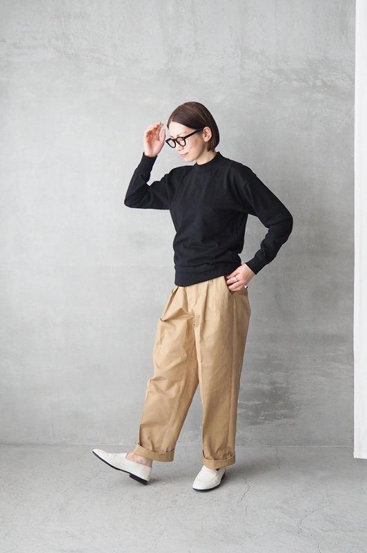 HAND ROOM WOMENS | ツータック チノトラウザーズ - Daja HAND ROOM WOMENS | ツータック チノトラウザーズ - Daja