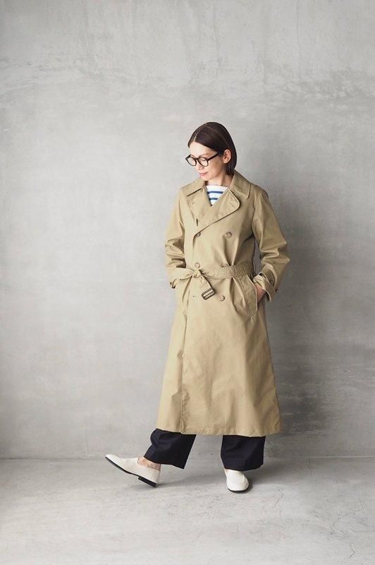 Modele Particulier ARMEN トレンチコート | CAMBRIC DOUBLE Modele Particulier ARMEN トレンチコート | CAMBRIC DOUBLE