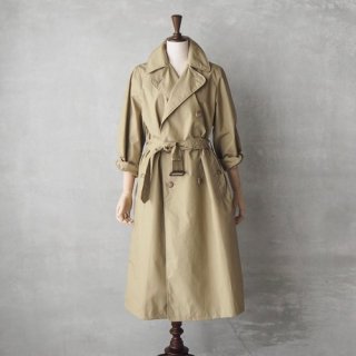 Modele Particulier ARMEN<br>ȥ <br>CAMBRIC DOUBLE BREASTED COATFULL SLEEVEˡ