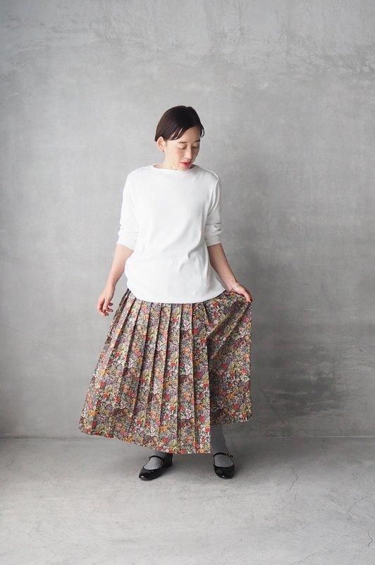 新品 O'NEIL OF DUBLIN リバティープリント SCAPA スカート O'NEIL OF DUBLIN｜aranciato別注 ウール プリーツ チェック