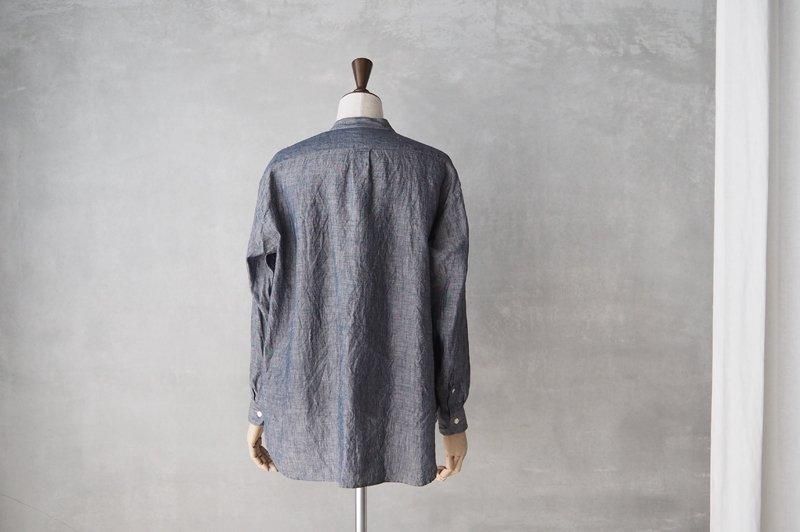 リネンシャンブレー プルオーバーシャツ | WOMENS - Daja