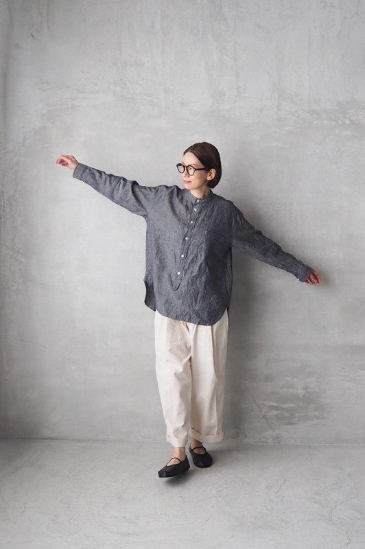 リネンシャンブレー プルオーバーシャツ | WOMENS - Daja リネンシャンブレー プルオーバーシャツ | WOMENS - Daja