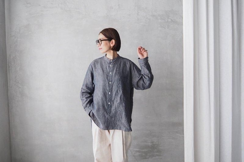 リネンシャンブレー プルオーバーシャツ | WOMENS - Daja