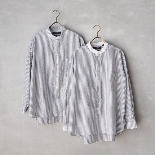 ミニストライププルオーバーシャツ | HAND ROOM WOMENS - Daja