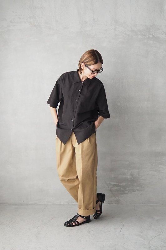 オープンカラーシャツ | ハンドルームウィメンズ - Daja オンラインストア