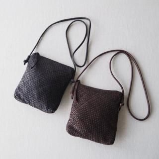 maison de soilフラワーブロックプリント ミニピンタック