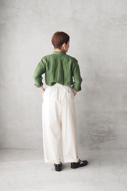 SOUTIENCOL | シーチングワッシャー B.D.プルオーバーシャツ