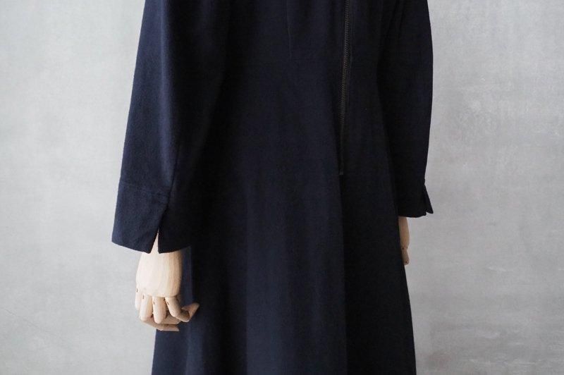 HAND ROOM WOMENS | フランネルコットン フレアワンピース