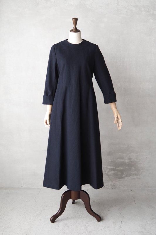 HAND ROOM WOMENS | フランネルコットン フレアワンピース - Daja