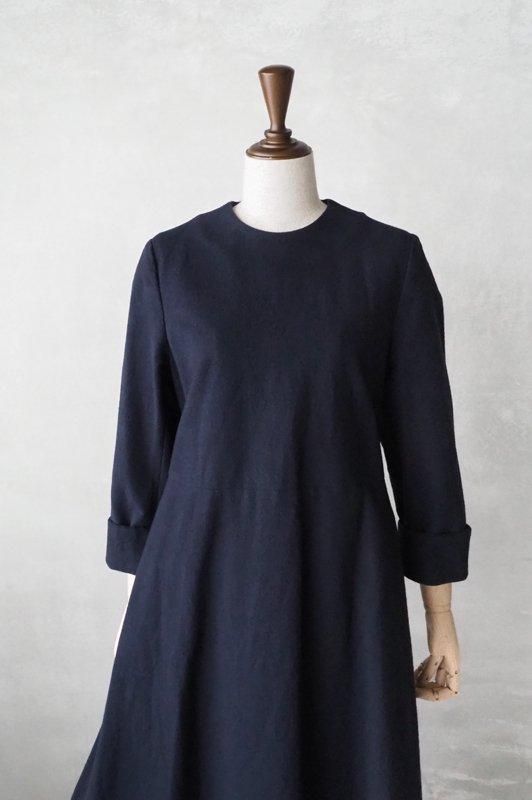 HAND ROOM WOMENS | フランネルコットン フレアワンピース