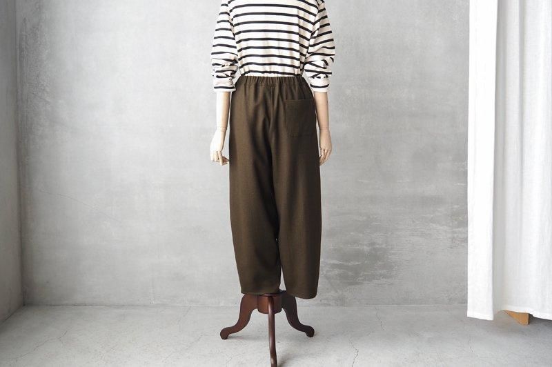 A16236 美品 DEVOA リネン和紙　バルーンパンツ　グレー　3 A16236 美品 DEVOA リネン和紙 バルーンパンツ グレー 3 - メルカリ